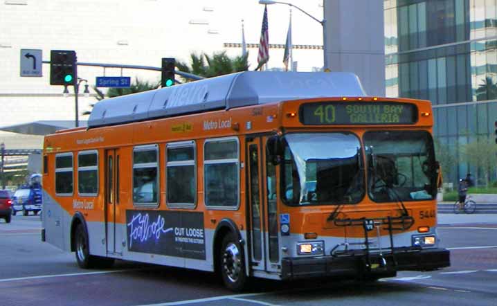 LA Metro Local New Flyer C40LF 5448